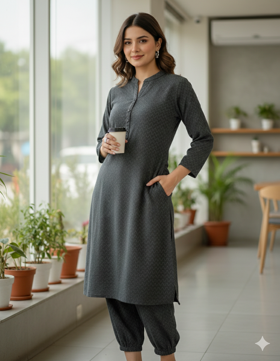 Daily wear minimal coord Set