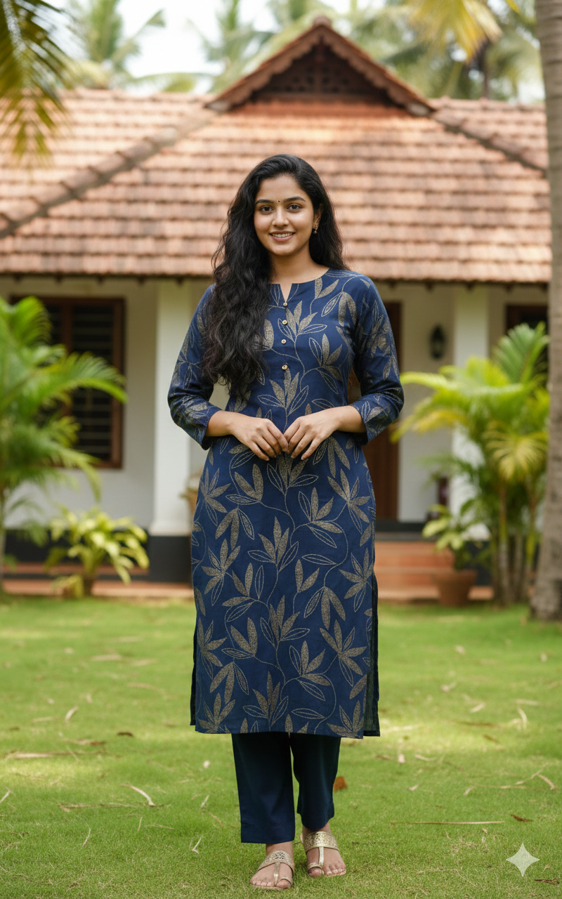 Royal glow straight kurta