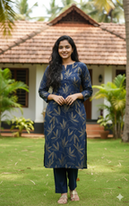 Royal glow straight kurta