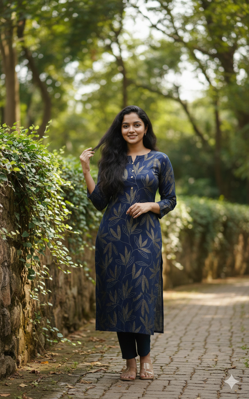 Royal glow straight kurta