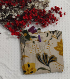 Golden petal kurta set