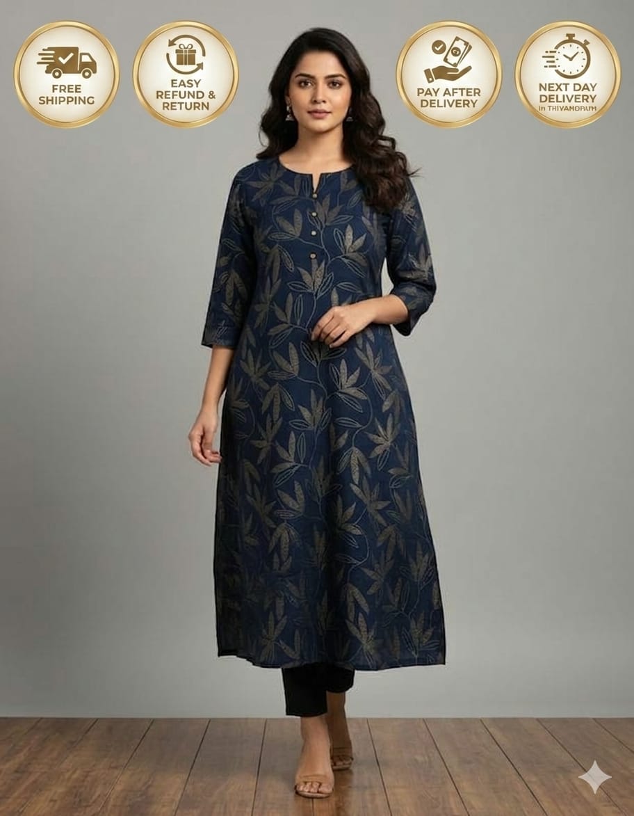 Royal glow straight kurta