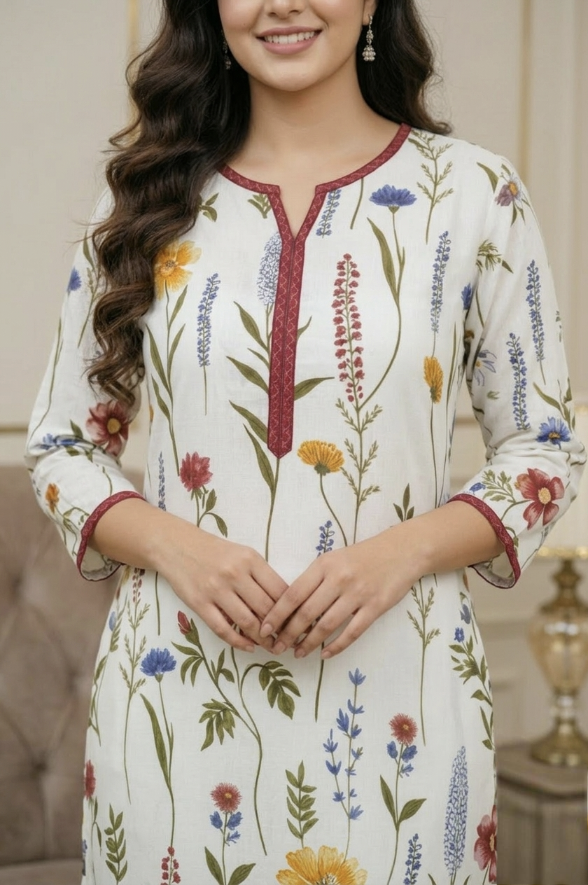 Ivory garden grace kurta