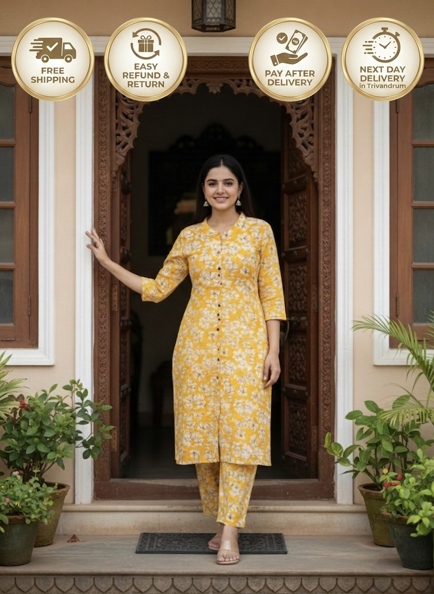 Haldi Day Elegant Kurta Set