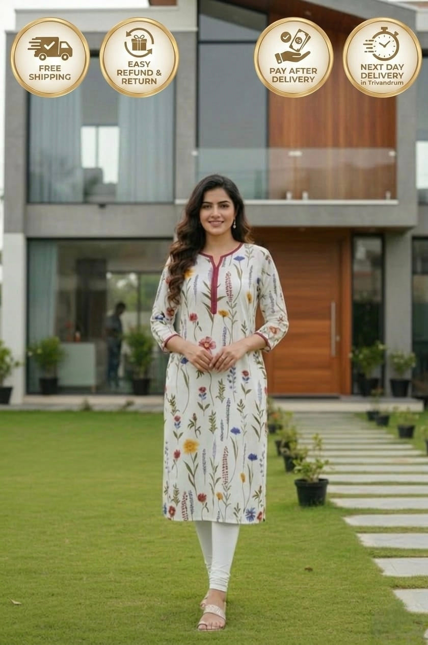 Ivory garden grace kurta