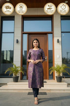 Royal bloom straight kurta