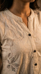Ivory Grace Kurta Set
