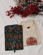Printed Jacket Style Kurti