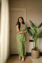 Premium Embroidered Co-ord Set